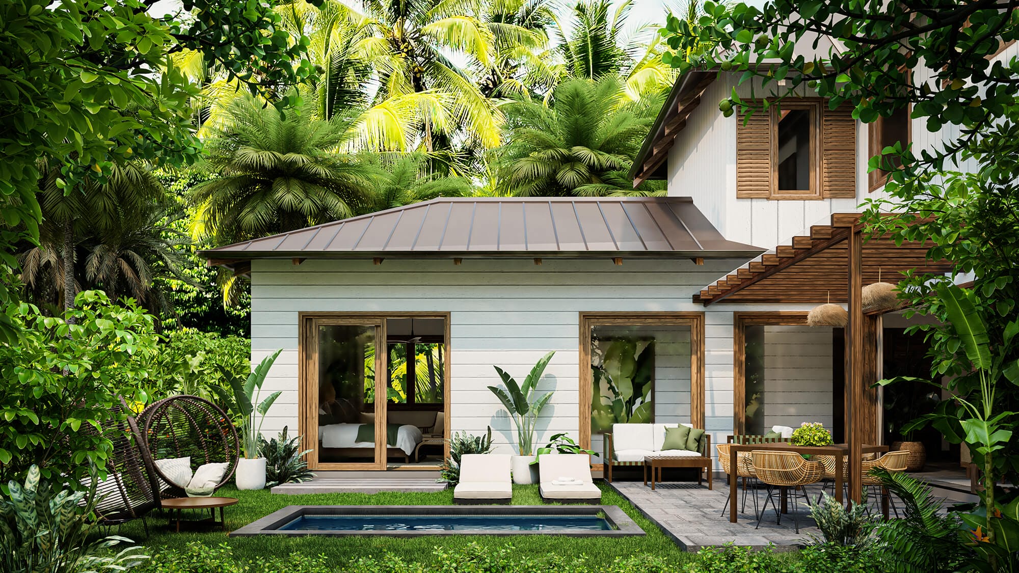 sanctuary boutique residences golfo dulce coastal modern outside design