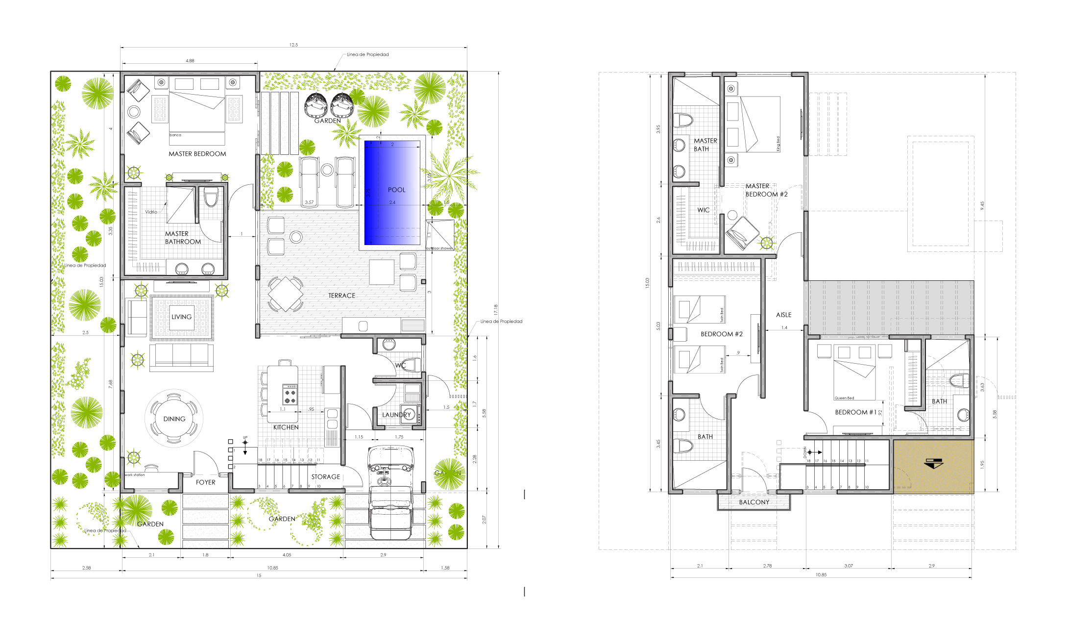 Model Home A — 4 bedroom flex optional floor plan