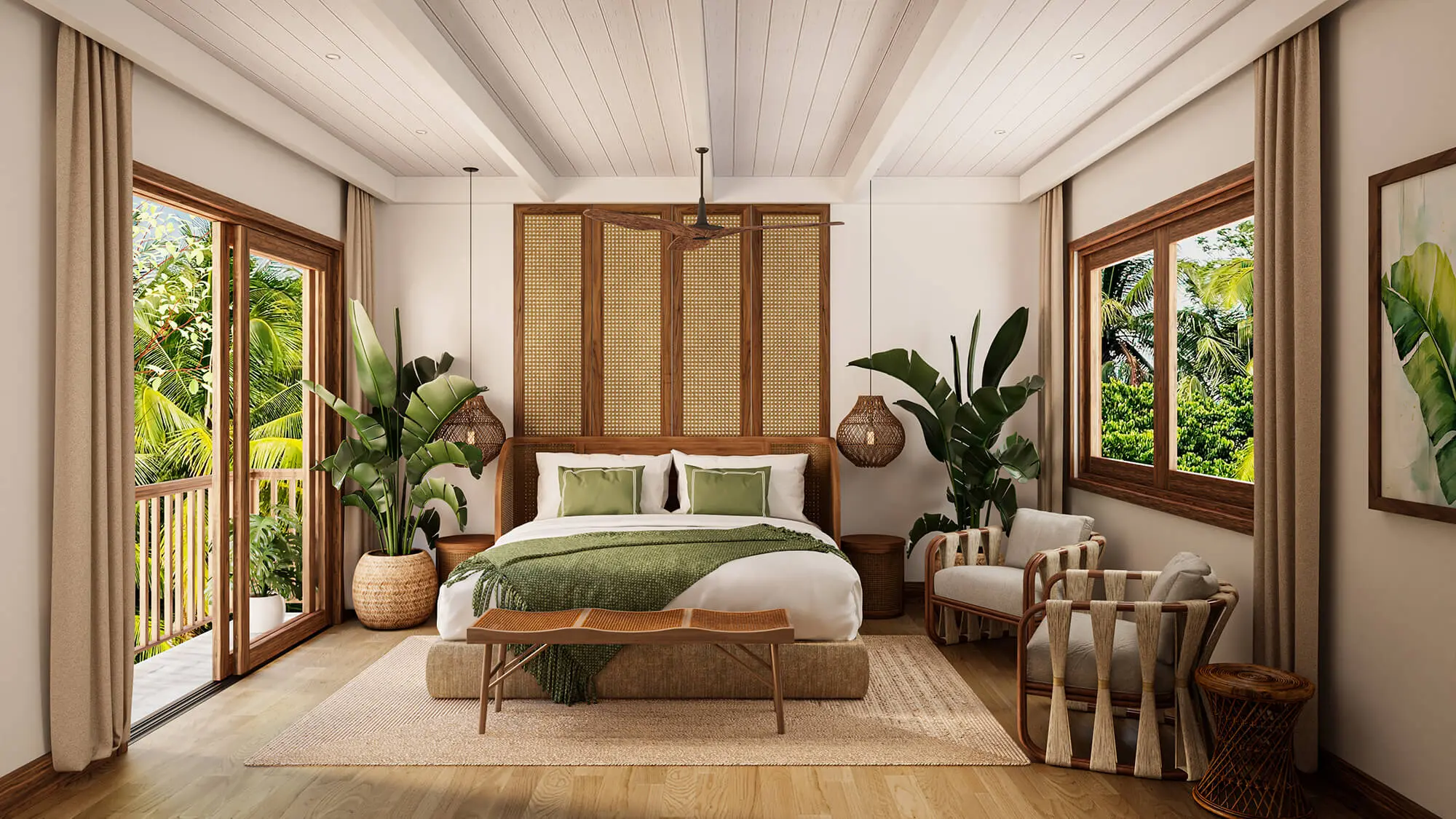 Model Home A Bedroom