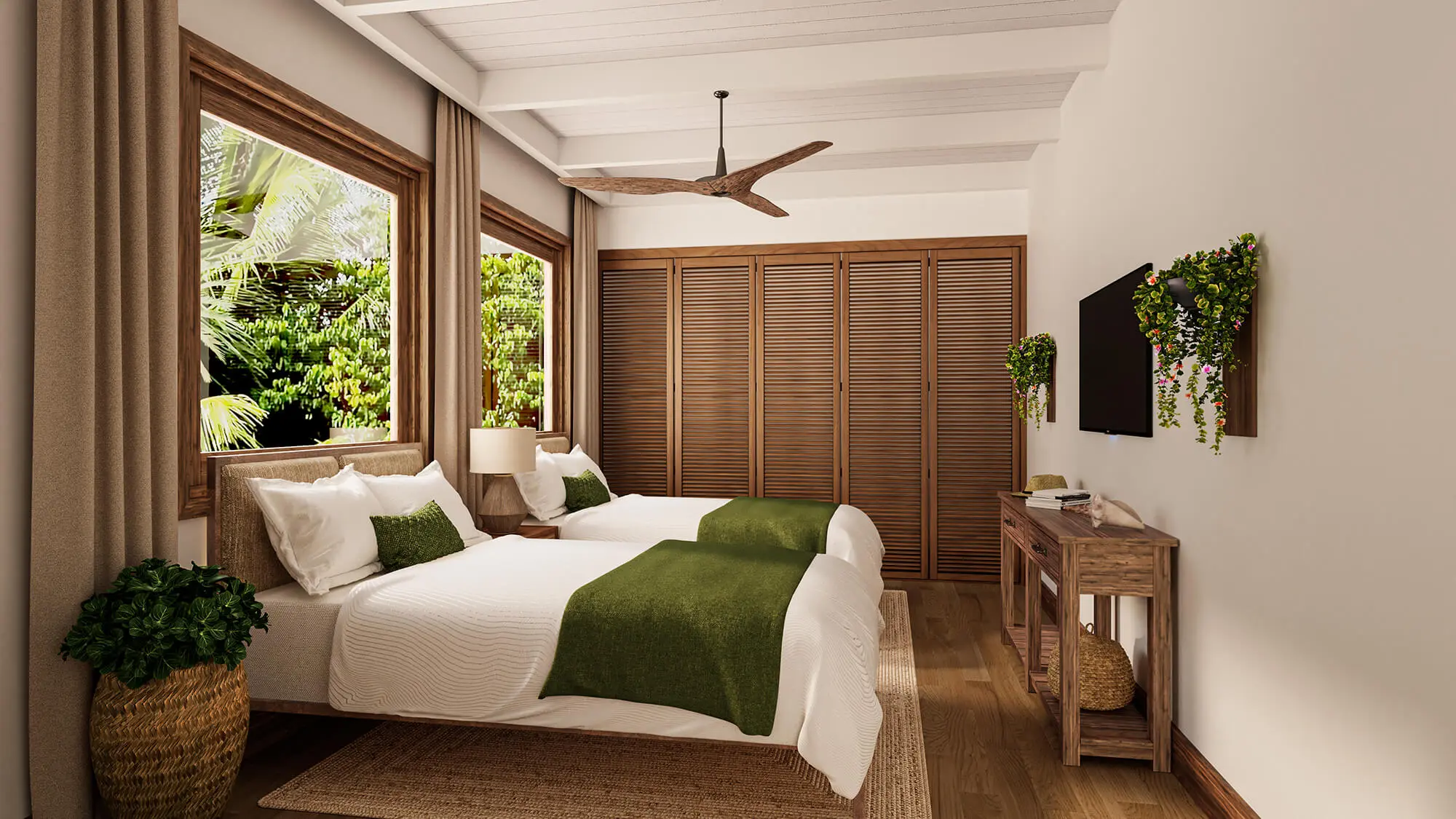 Model Home A Bedroom