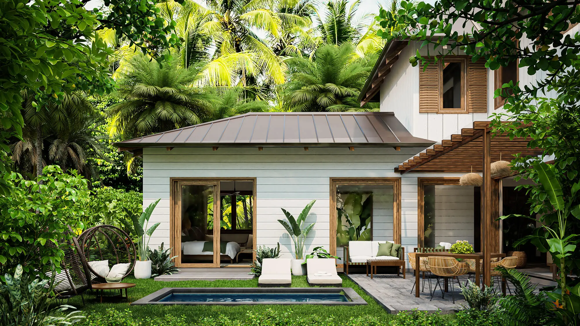 Sanctuary Boutique Residences interior render