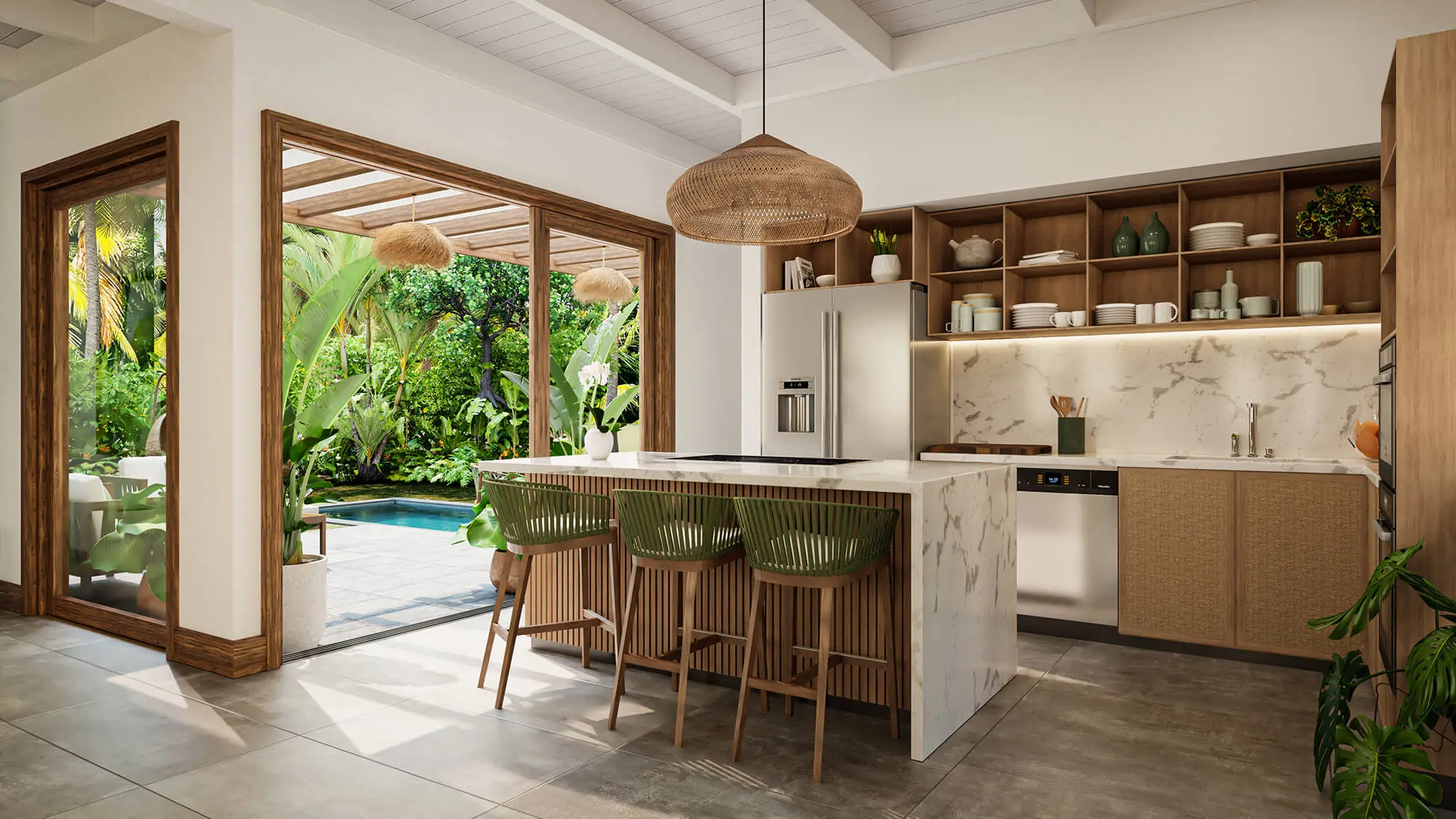 Open kitchen