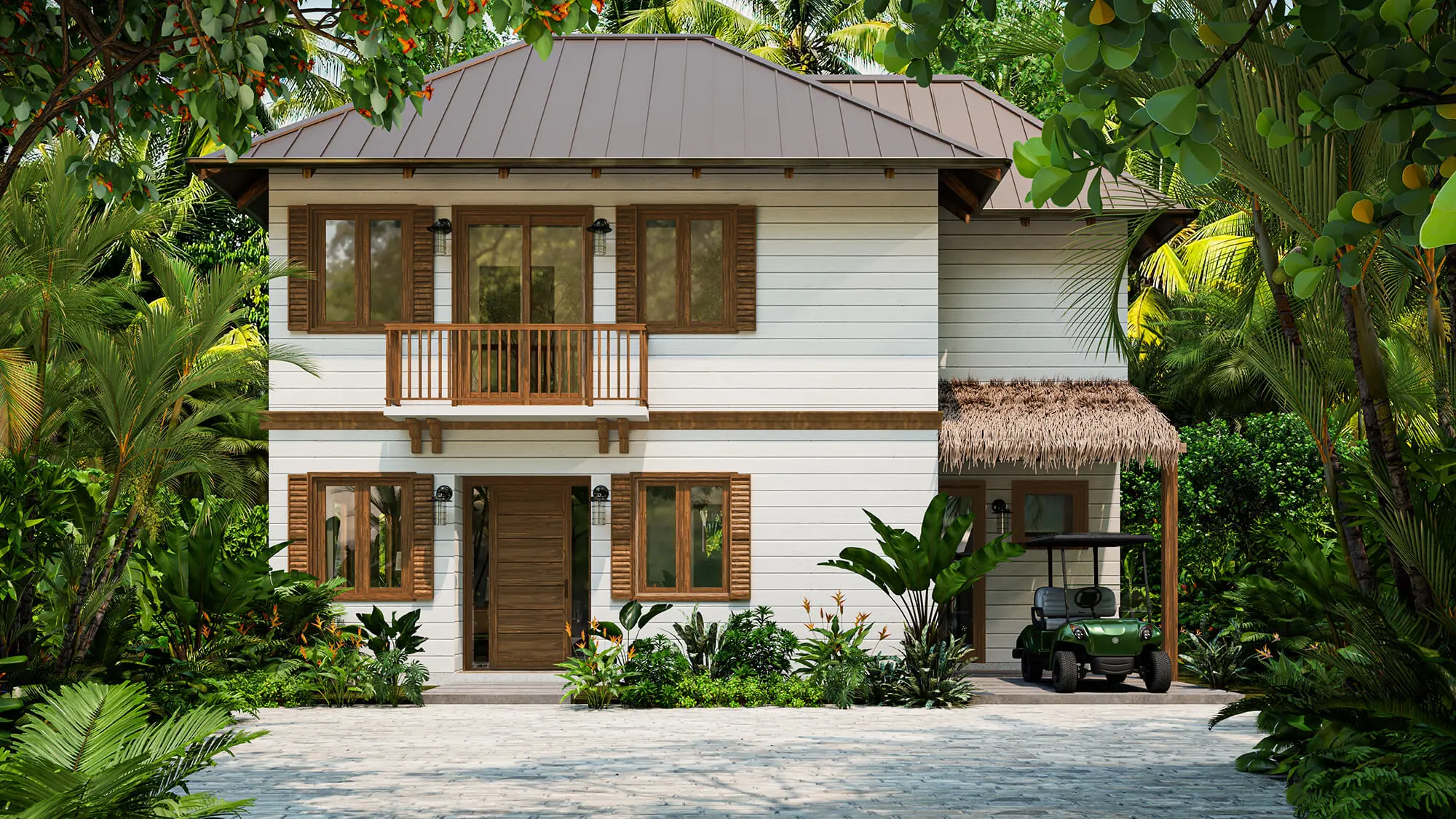Model Home A Front